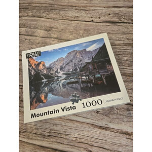 Holle Company Jigsaw Puzzle 1000 Pieces Mountain Vista Adult New-Sealed (Shelf)